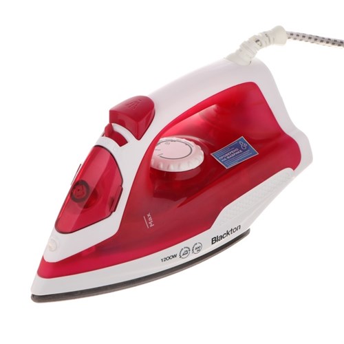 Утюг Blackton Bt SI2110, 1200 Вт, антипригарная подошва, 18г/мин, 200 мл, бело-красный 10324599