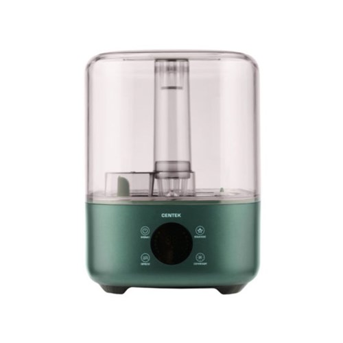 Увлажнитель воздуха Centek СТ-5103, ультразвуковой, 25 Вт, 4.5 л, до 35 м², зелёный 10063138