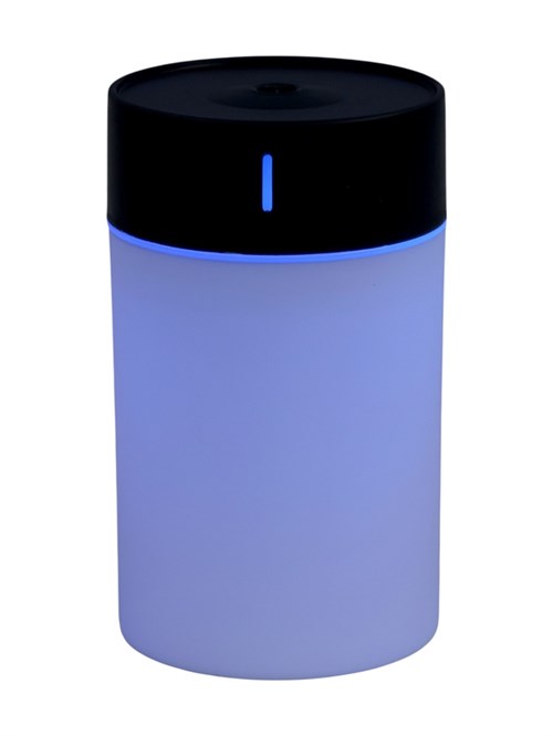 Увлажнитель воздуха Luazon HM-1, ультразвуковой, 260 мл, с подсветкой, 2 Вт, портативный, серый 10886824